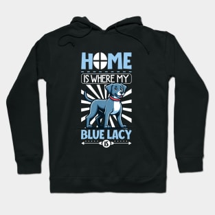 Home is with my Blue Lacy Hoodie